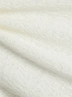 Marc O'Polo Denim Damen Kurzarm-Strickpullover in ecru