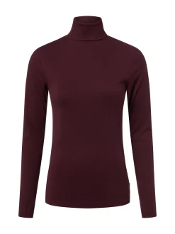 Marc O'Polo Denim Damen Rollkragenshirt in aubergine