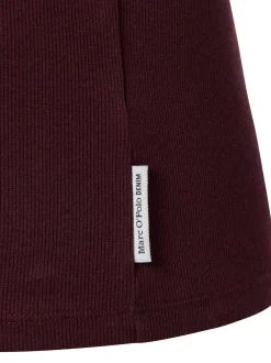 Marc O'Polo Denim Damen Rollkragenshirt in aubergine