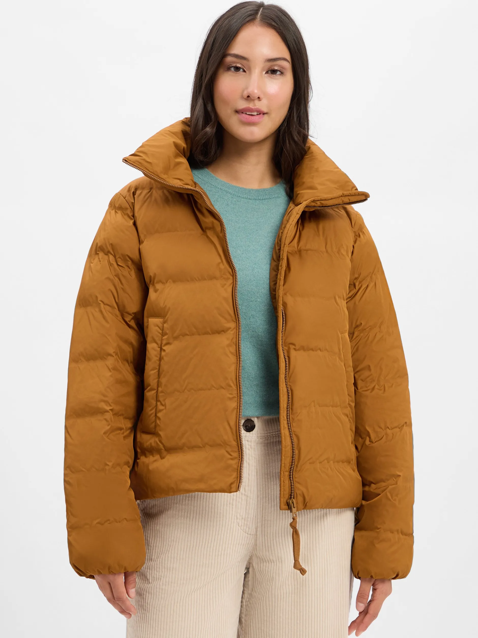 Marc O'Polo Denim Damen Steppjacke in braun