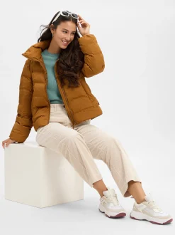 Marc O'Polo Denim Damen Steppjacke in braun