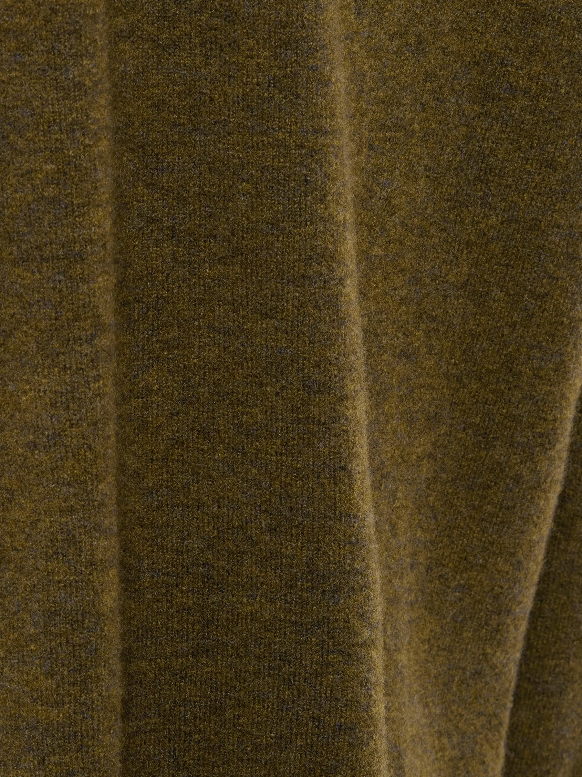 Marc O'Polo Denim Damen Strickpullover aus Schurwolle in khaki