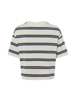 Marc O'Polo Denim Damen T-Shirt in ecru blau