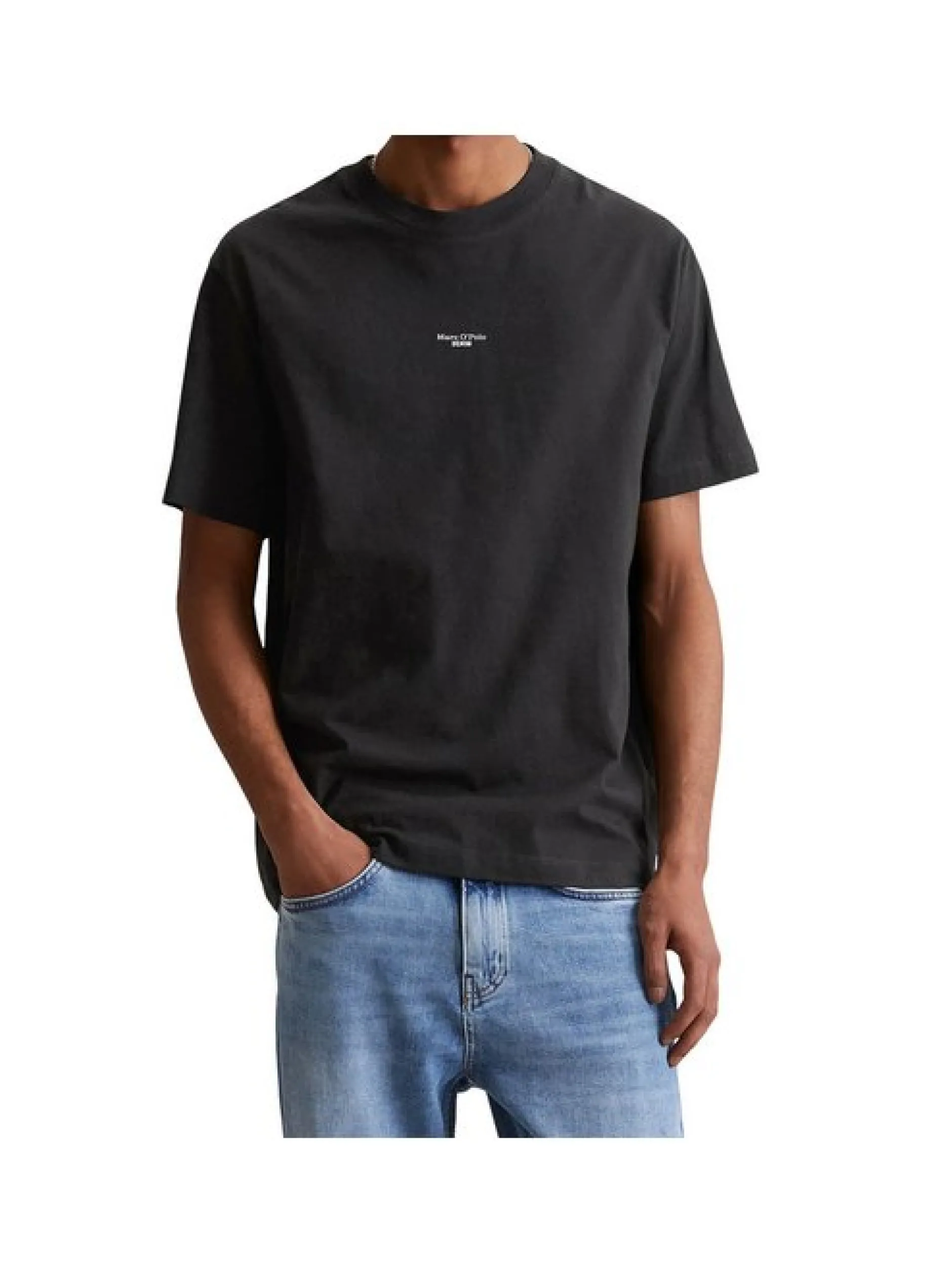 Marc O'Polo Denim Herren T-Shirt in schwarz