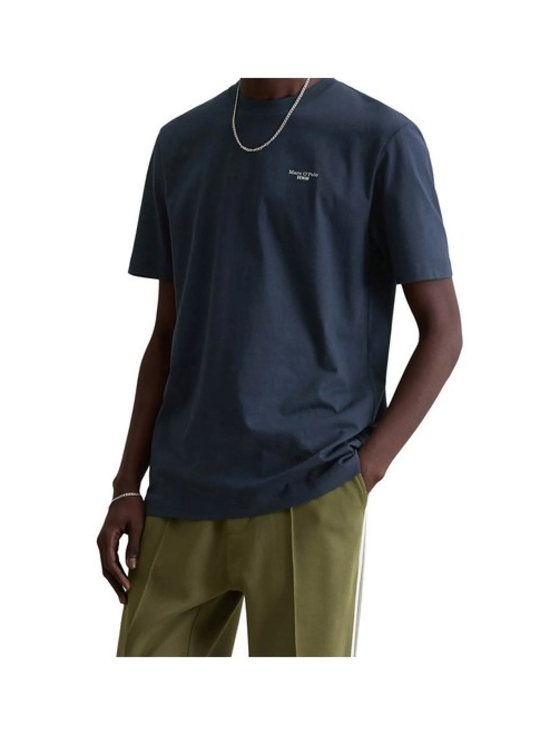 Marc O'Polo Denim Herren T-Shirt 2er Pack in mehrfarbig