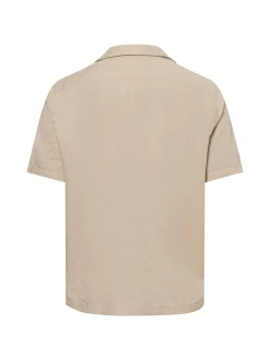 Marc O'Polo Herren Kurzarm-Hemd in beige