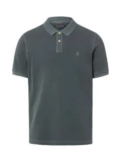 Marc O'Polo Herren Poloshirt in anthrazit