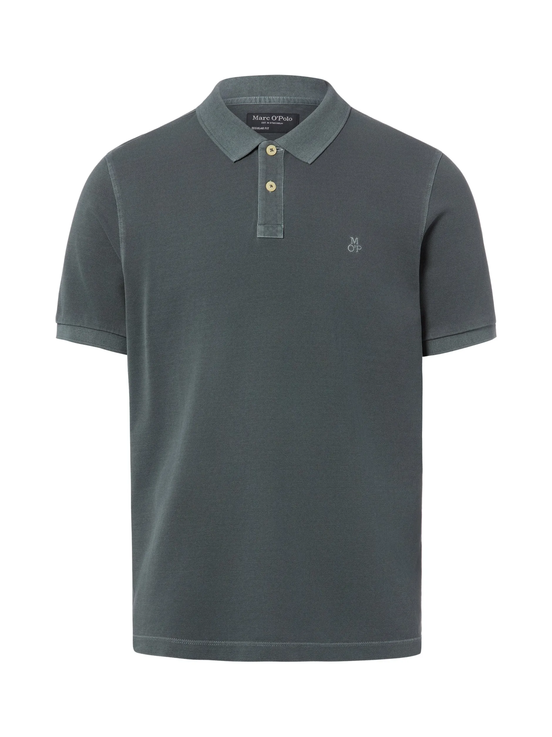 Marc O'Polo Herren Poloshirt in anthrazit