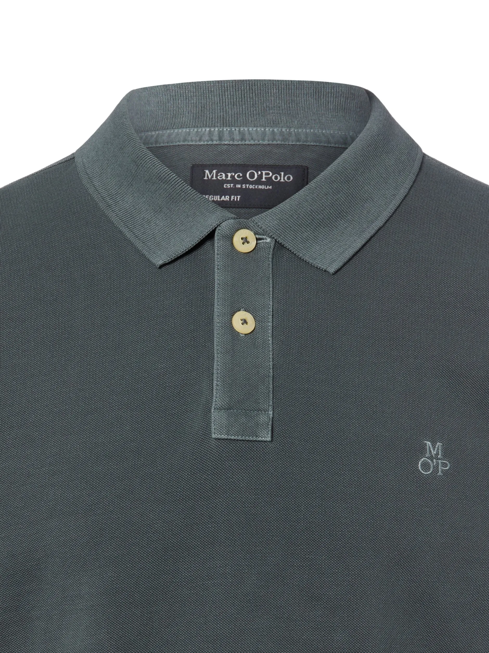 Marc O'Polo Herren Poloshirt in anthrazit