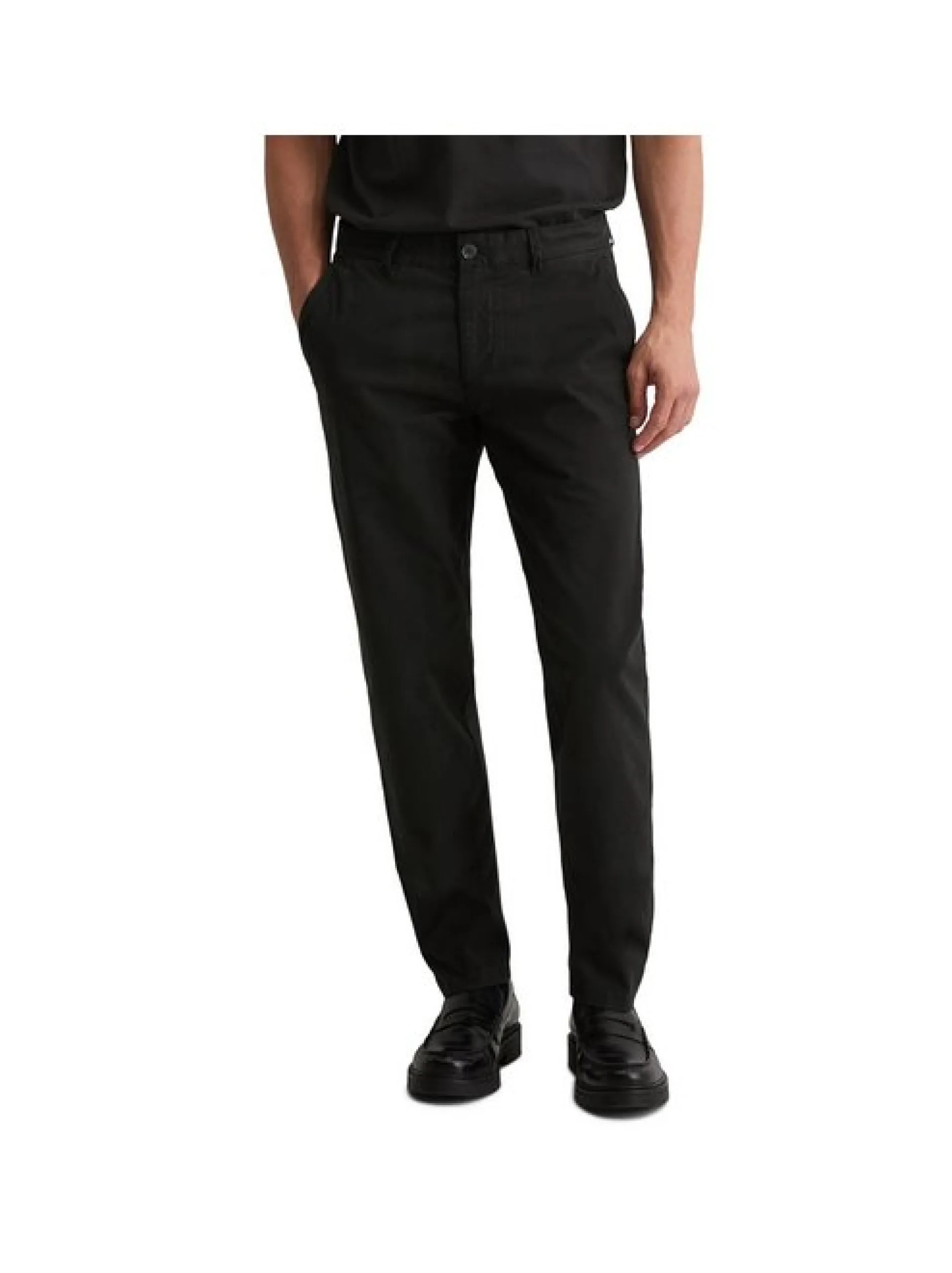 Marc O'Polo Herren Stoffhose in schwarz