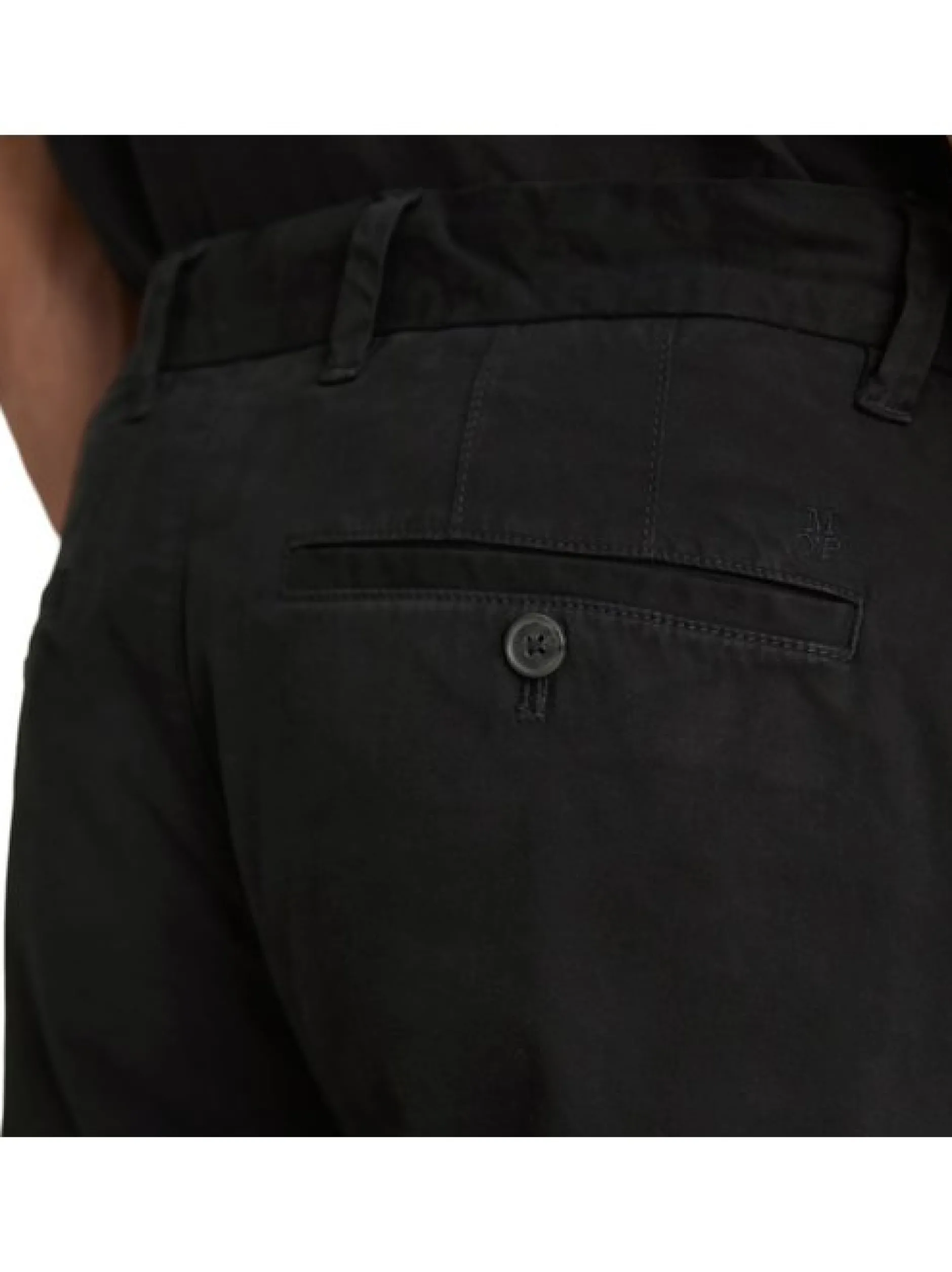Marc O'Polo Herren Stoffhose in schwarz