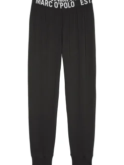Marc O'Polo Herren Sweatpants - Mix & Match Cotton in schwarz