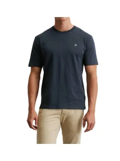 Marc O'Polo Herren T-Shirt 1er Pack in marine