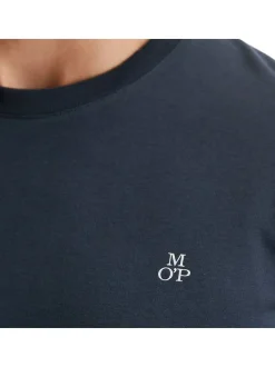 Marc O'Polo Herren T-Shirt 1er Pack in marine