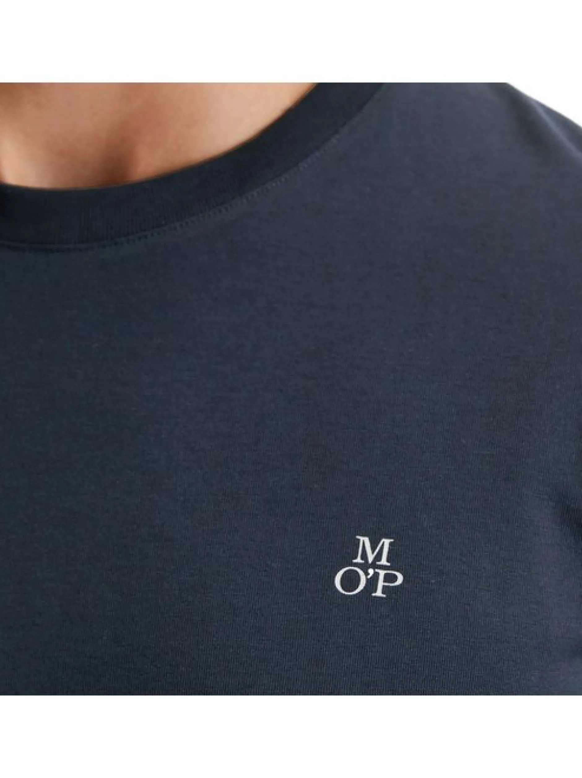 Marc O'Polo Herren T-Shirt 1er Pack in marine