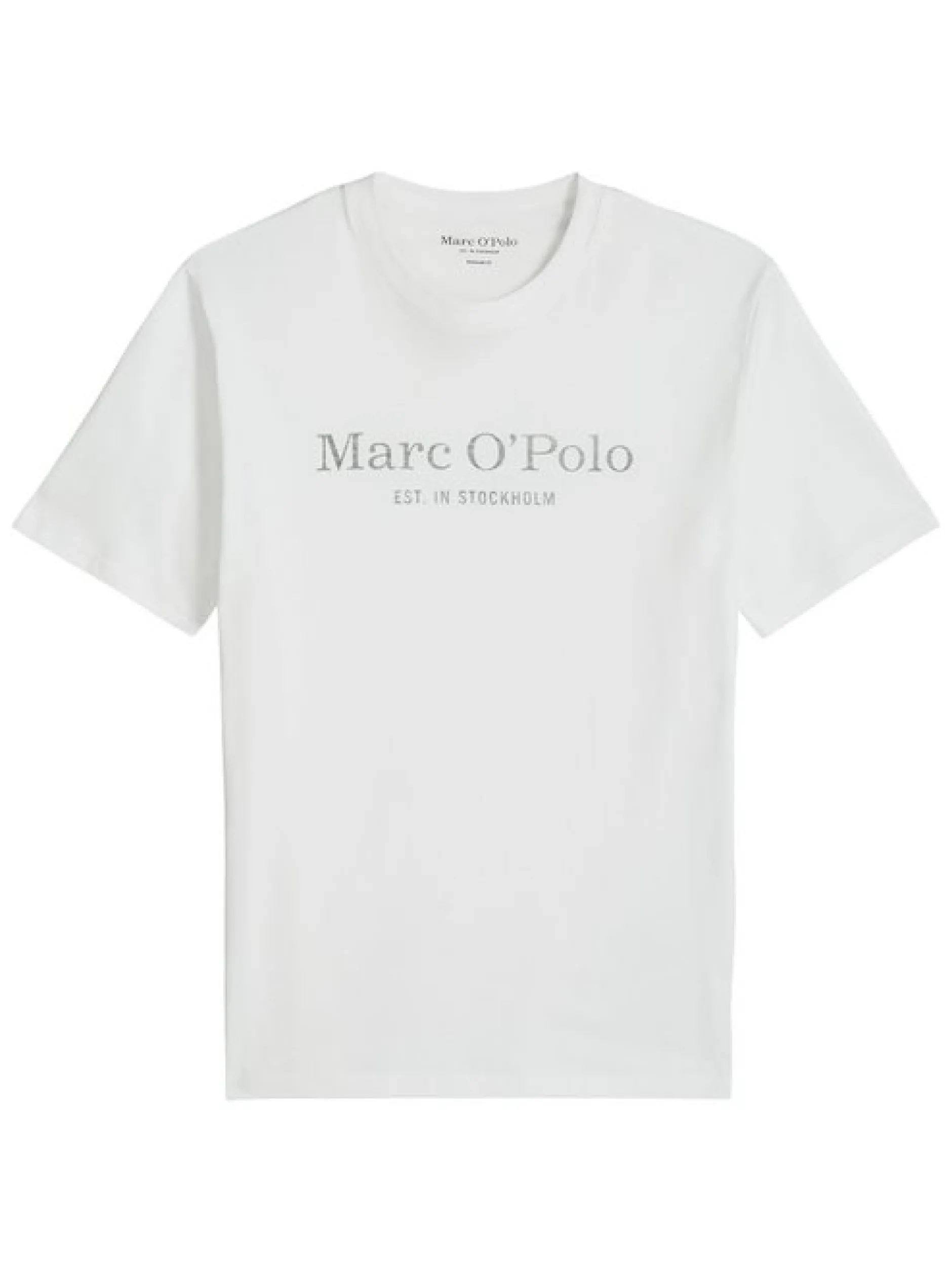 Marc O'Polo Herren T-Shirt 1er Pack in weiß