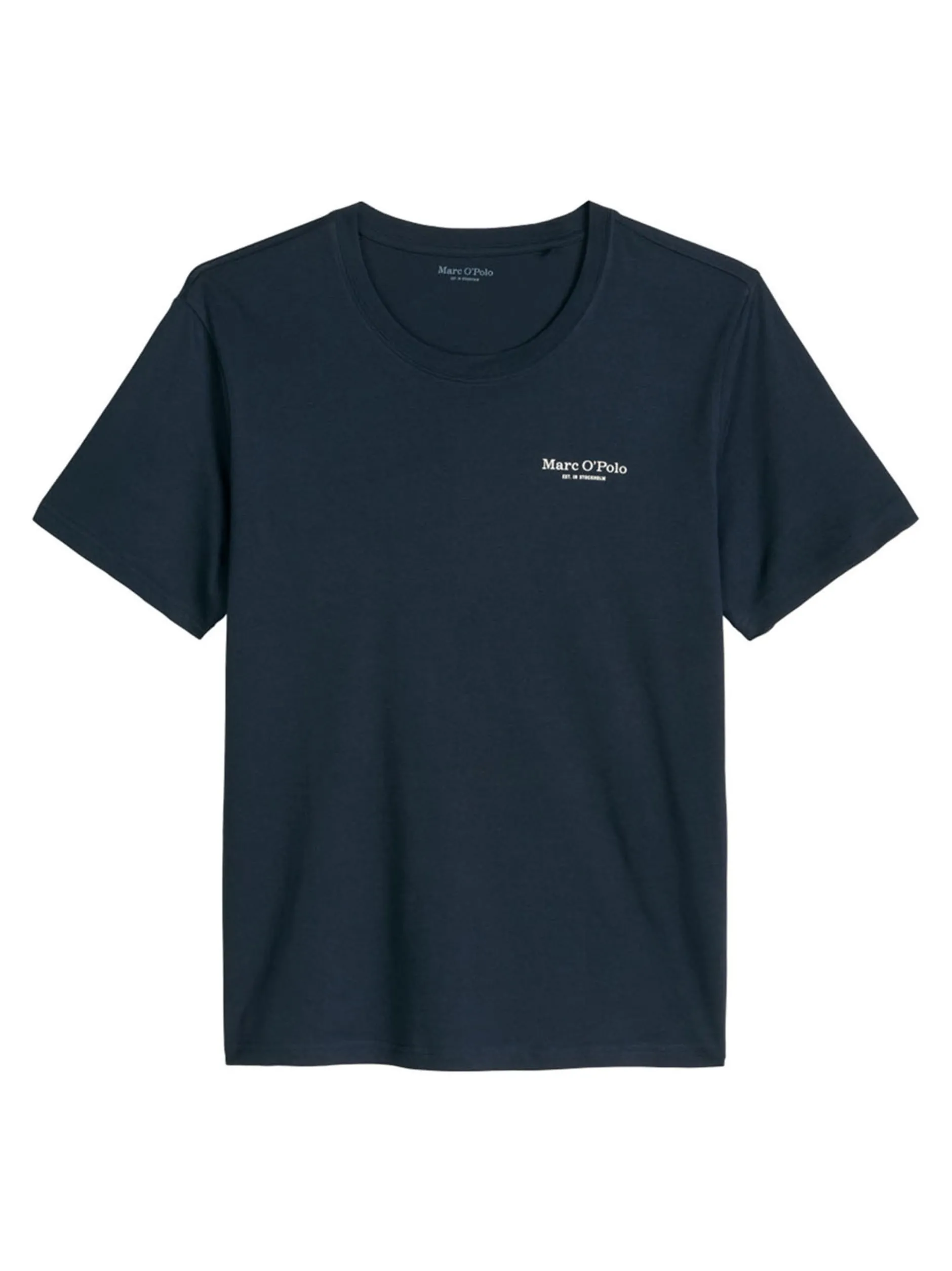 Marc O'Polo Herren T-Shirt in blau - Ärmel: kurzarm