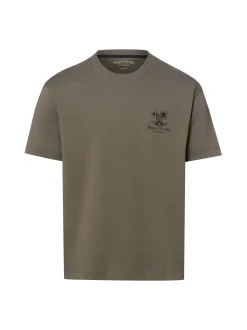Marc O'Polo Herren T-Shirt in khaki mehrfarbig