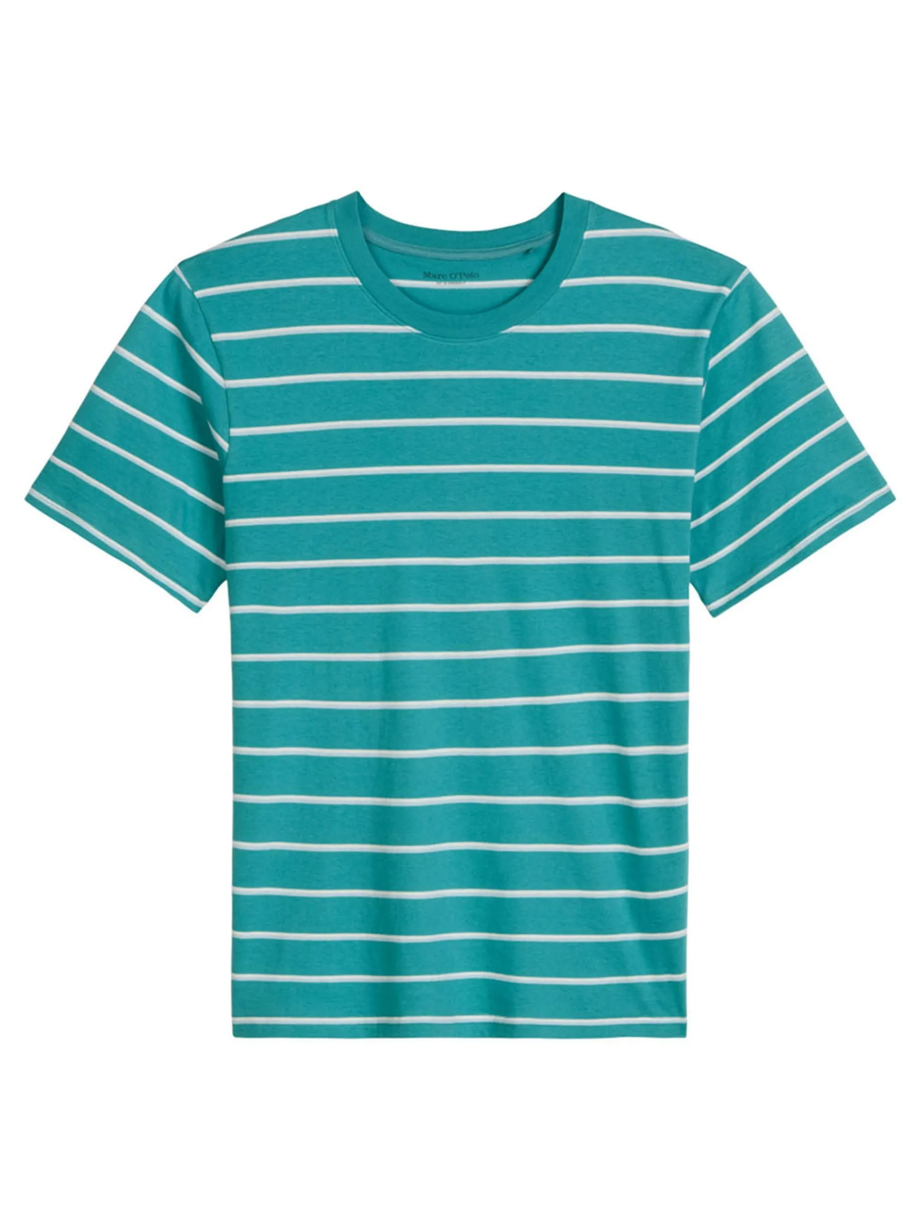 Marc O'Polo Herren T-Shirt in türkis - Ärmel: kurzarm