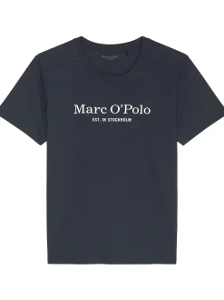 Marc O'Polo Herren T-Shirt - Mix & Match Cotton in blau