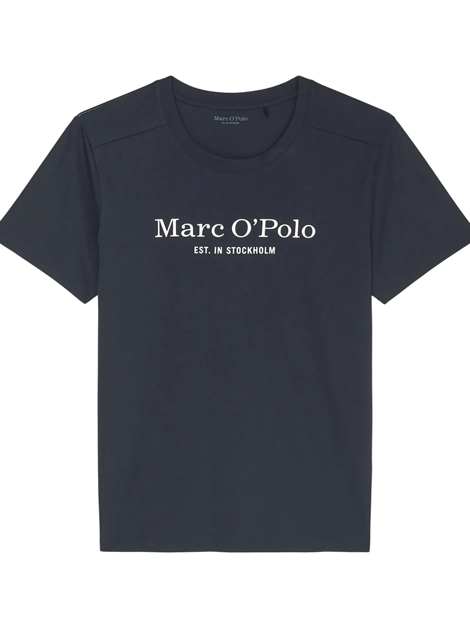 Marc O'Polo Herren T-Shirt - Mix & Match Cotton in blau