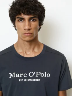 Marc O'Polo Herren T-Shirt - Mix & Match Cotton in blau