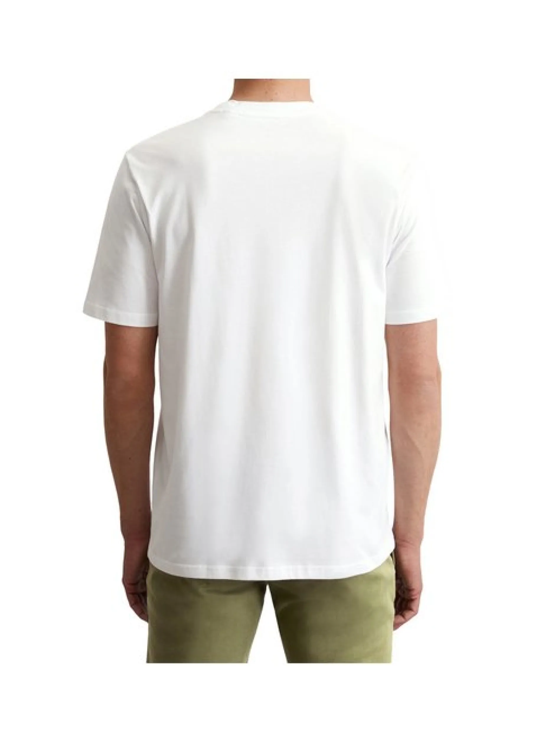 Marc O'Polo Herren T-Shirts im 2er-Pack in weiß