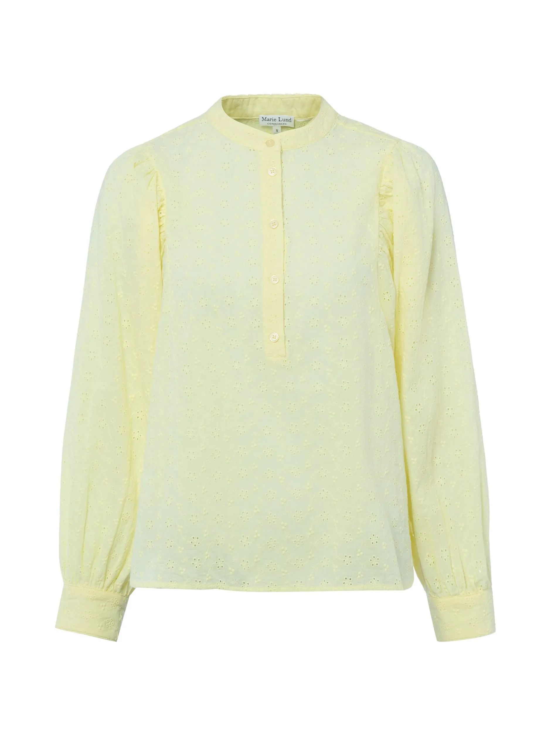 Marie Lund Collection Damen Blusenshirt in zitrone