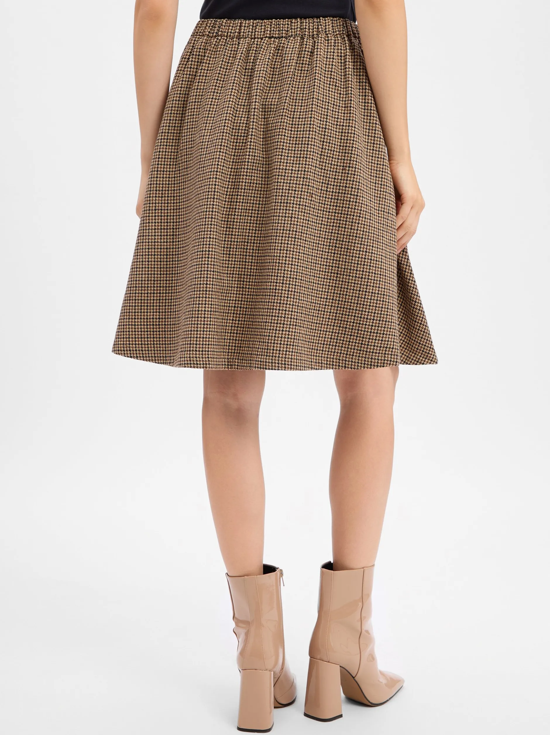 Marie Lund Collection Damen Rock in beige braun