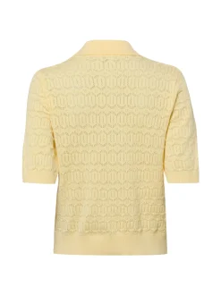 Marie Lund Collection Damen Strickshirt in mais