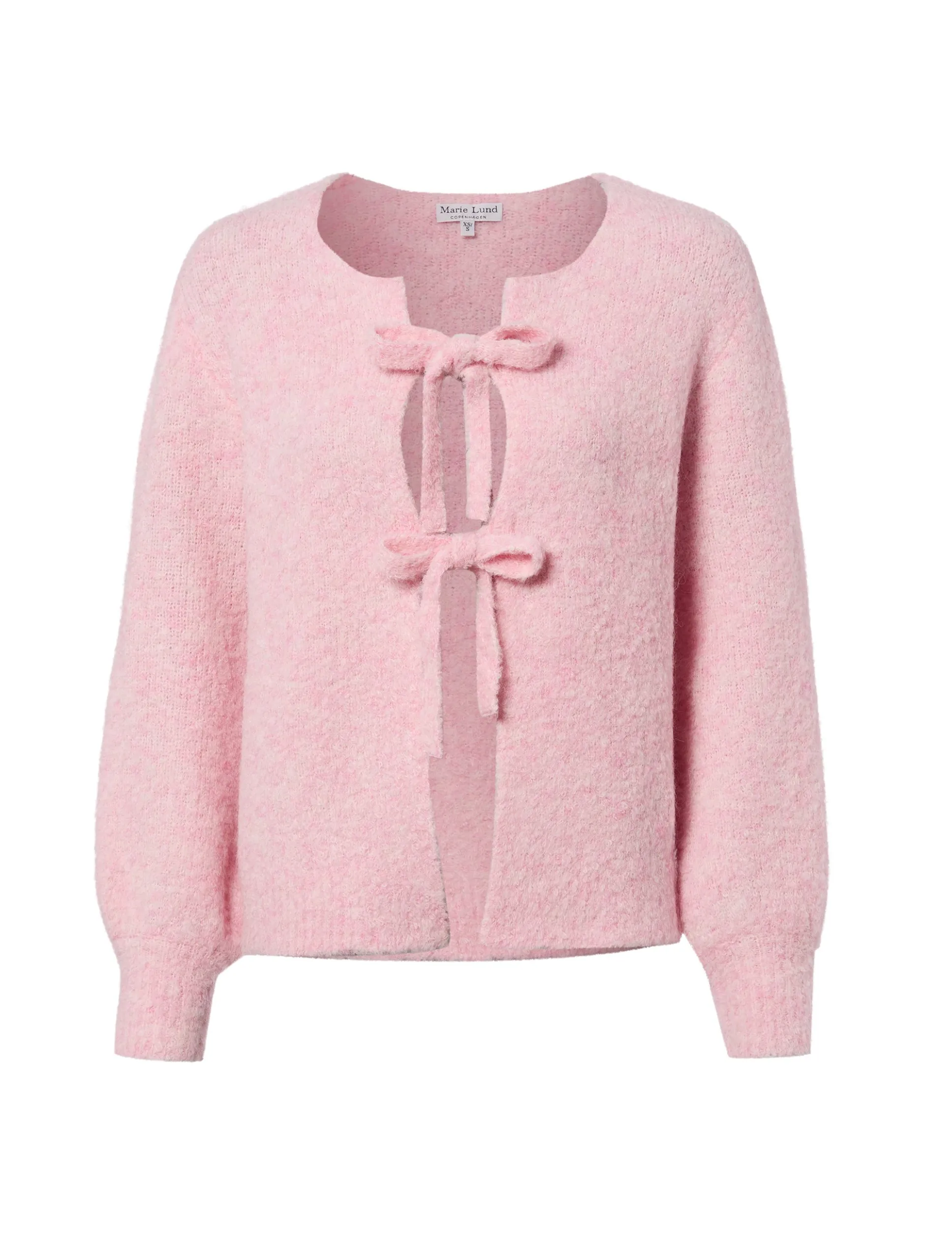 Marie Lund Collection Damen Strickjacke mit Woll-Anteil in rosa