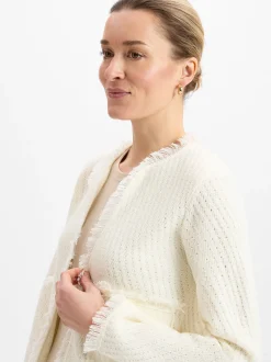 Marie Lund Collection Damen Strickhülle in ecru