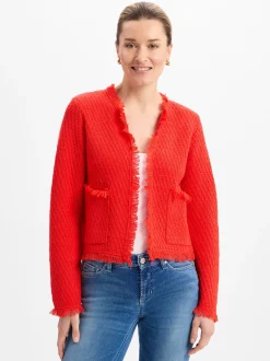 Marie Lund Collection Damen Strickhülle in rot