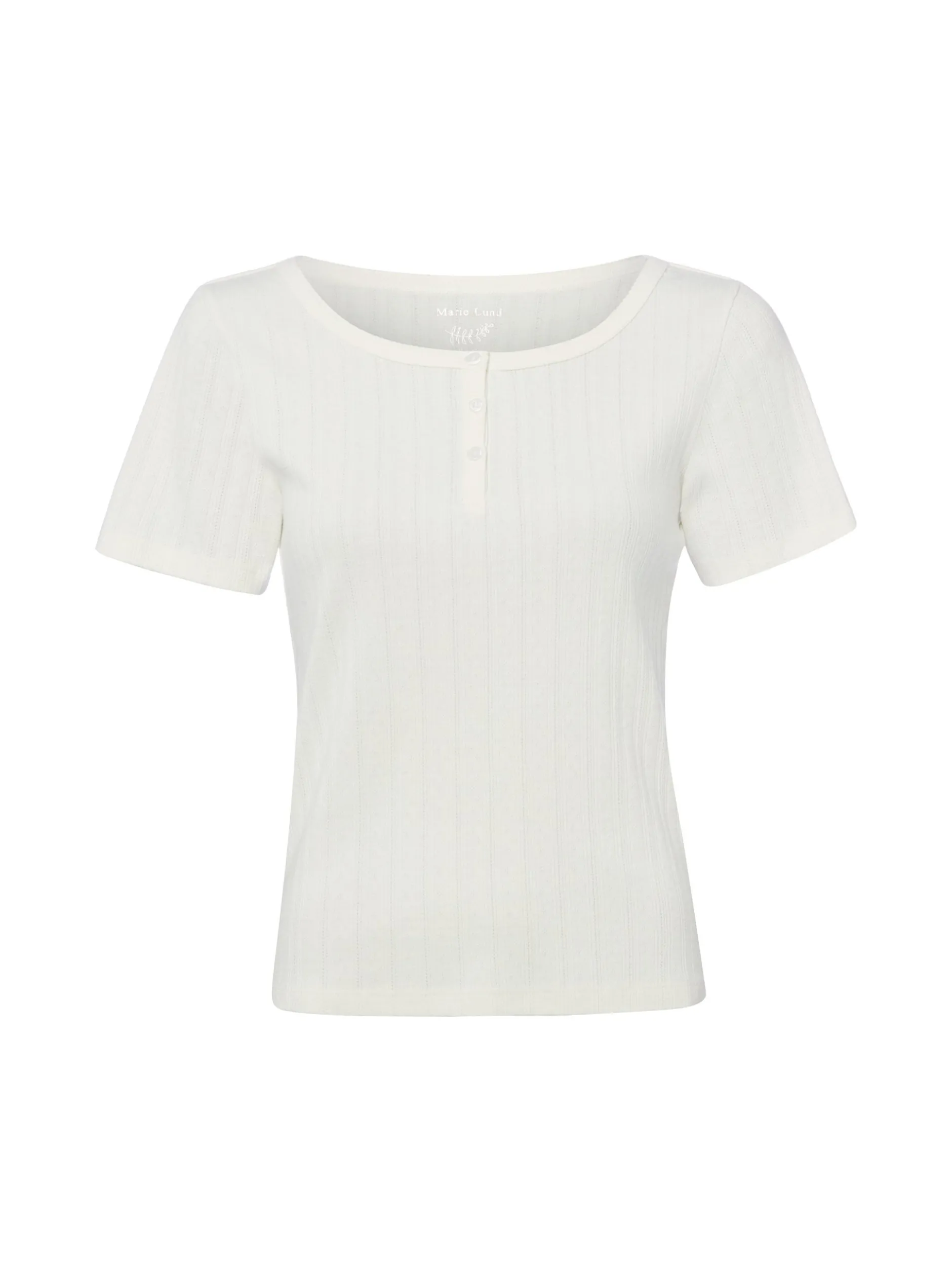 Marie Lund Collection Damen T-Shirt in ecru