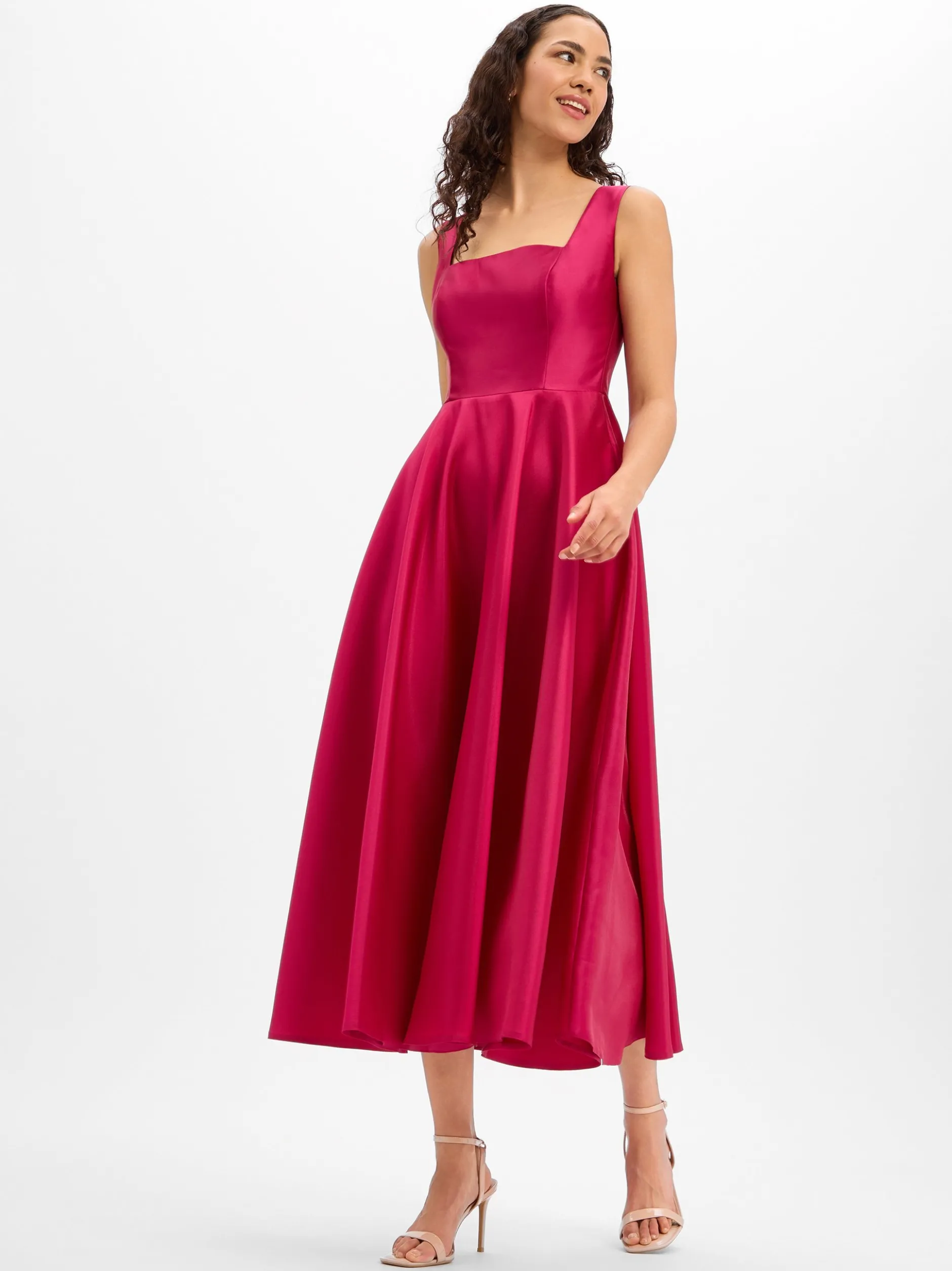 Marie Lund Damen Abendkleid in bordeaux