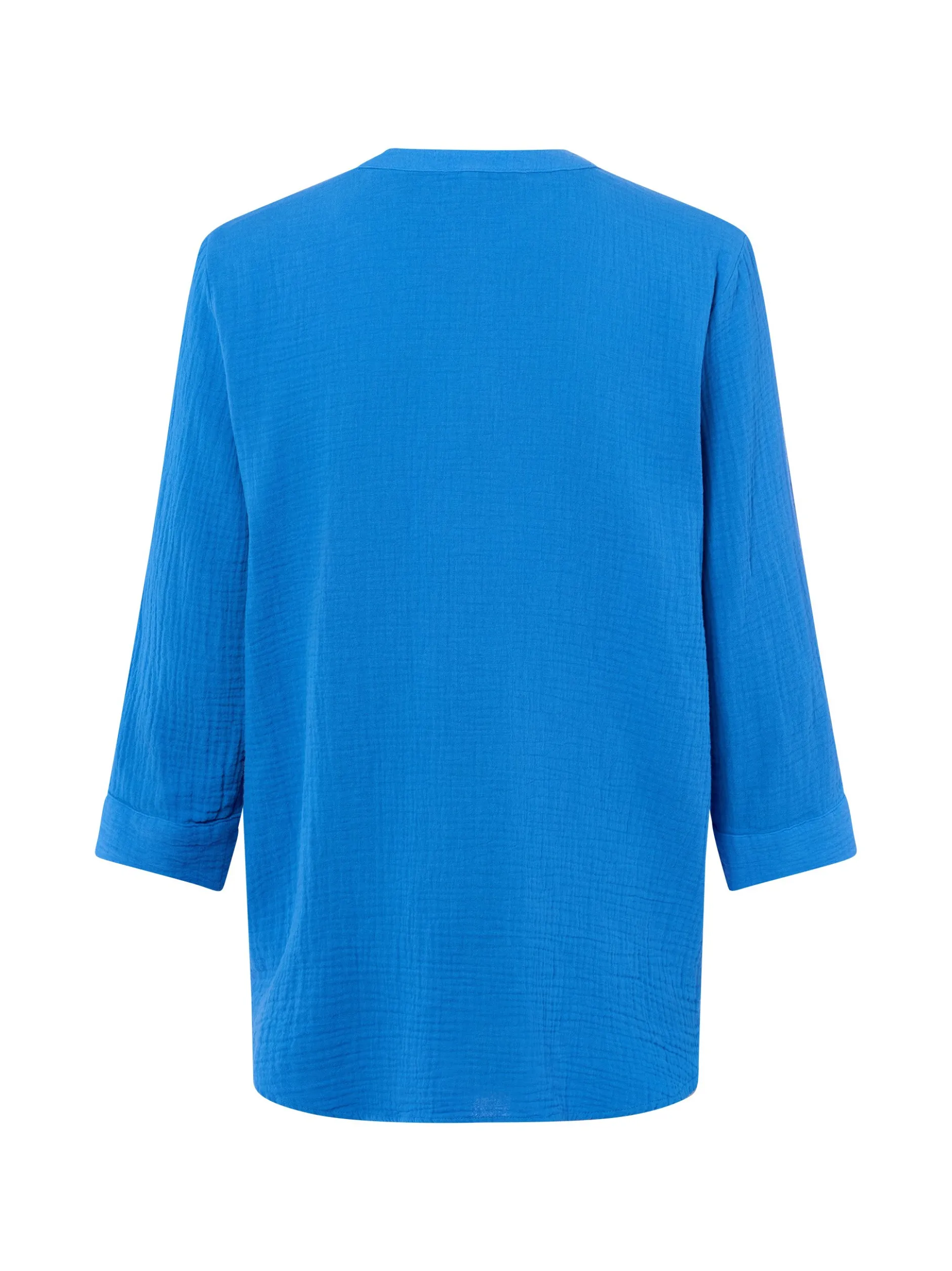 Marie Lund Damen Blusenshirt in blau - Ärmel: 3/4 Arm