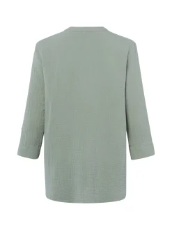 Marie Lund Damen Blusenshirt in lind - Ärmel: 3/4 Arm