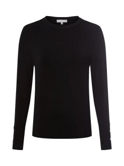 Marie Lund Damen Feinstrickpullover in schwarz
