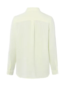 Marie Lund Damen Hemdbluse in vanille - Ärmel: langarm