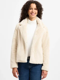 Marie Lund Damen Jacke in beige
