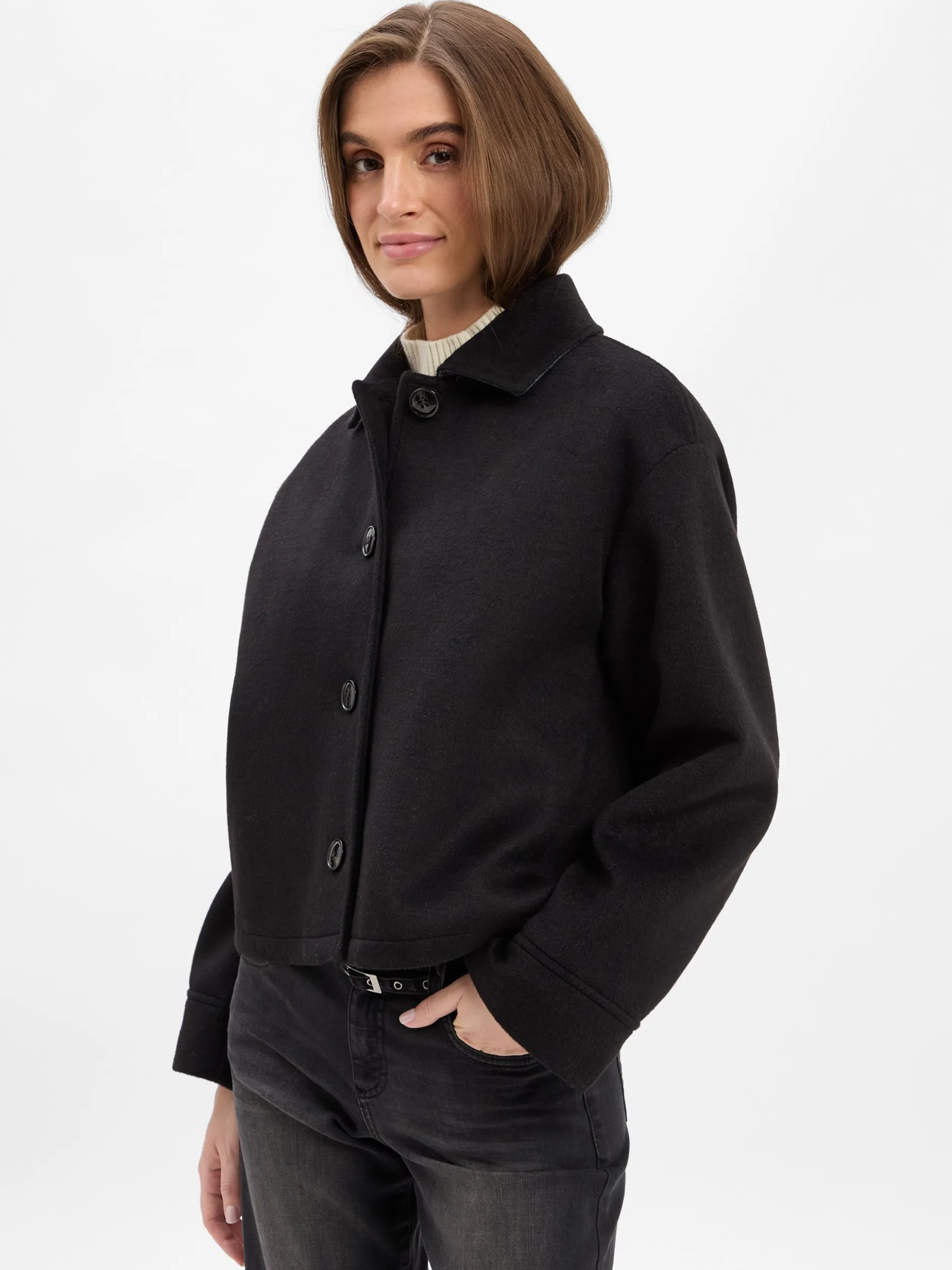 Marie Lund Damen Jacke -Verena in schwarz