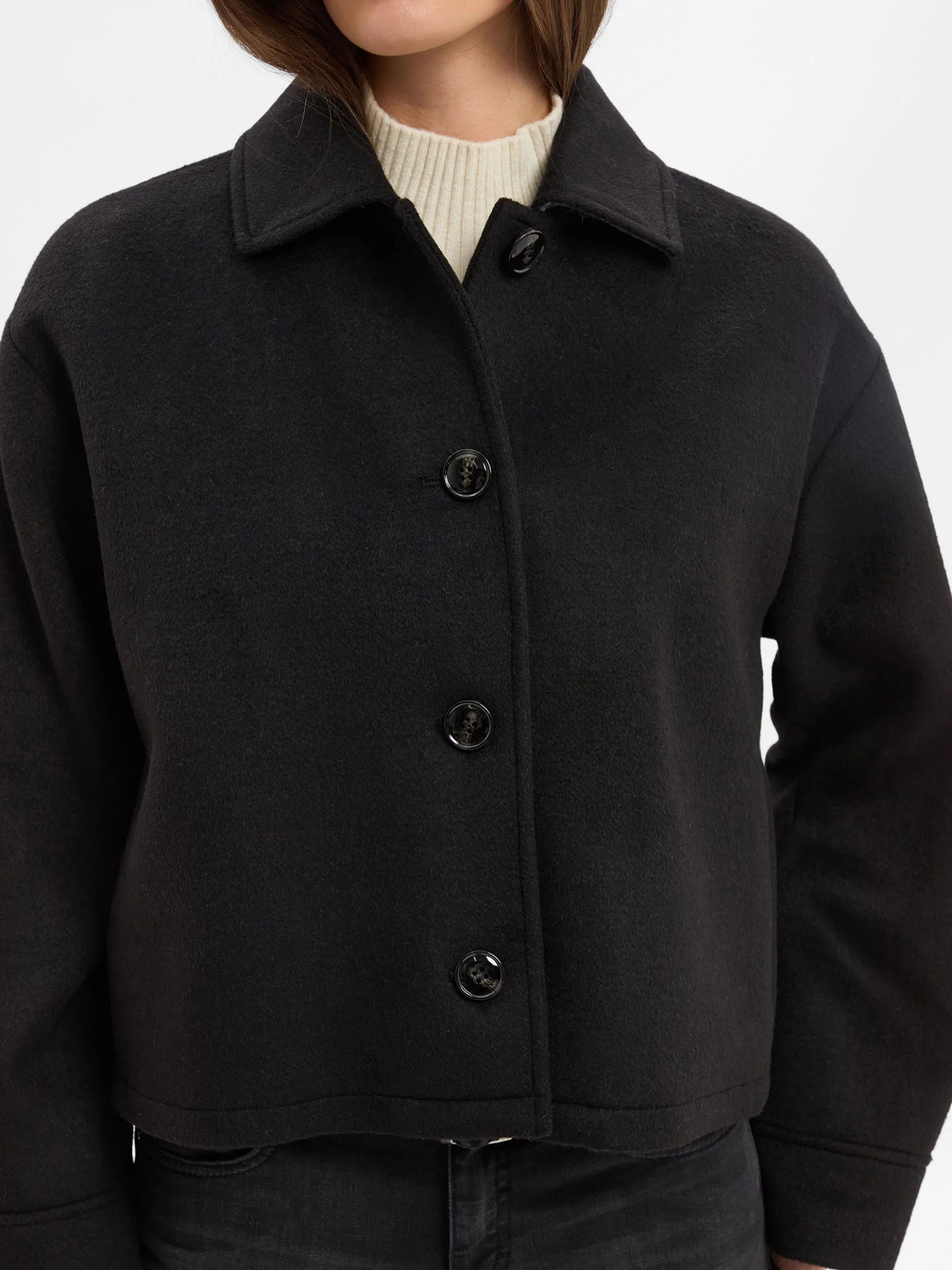 Marie Lund Damen Jacke -Verena in schwarz