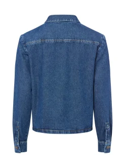 Marie Lund Damen Jeansbluse - Birgit in blue stone