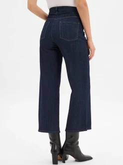 Marie Lund Damen Jeans in bleached - Länge: verkürzt