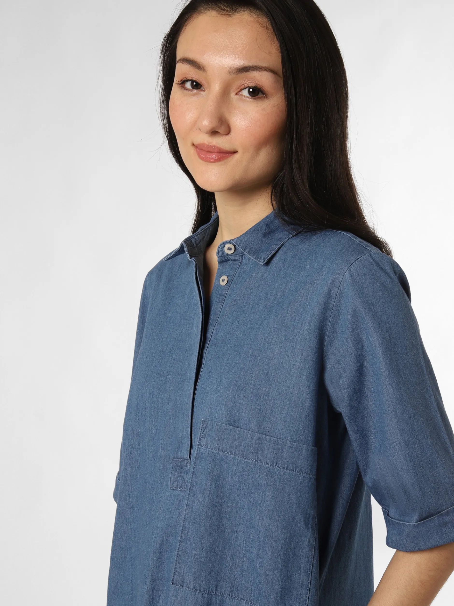 Marie Lund Damen Kleid - Lisa in blue stone