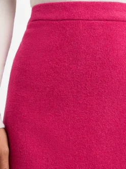 Marie Lund Damen Minirock in fuchsia - Länge: kurz