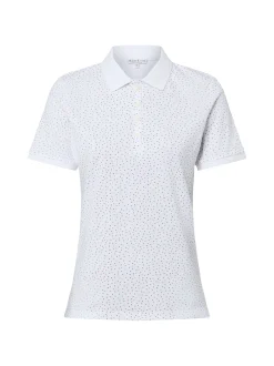 Marie Lund Damen Poloshirt in weiß rot