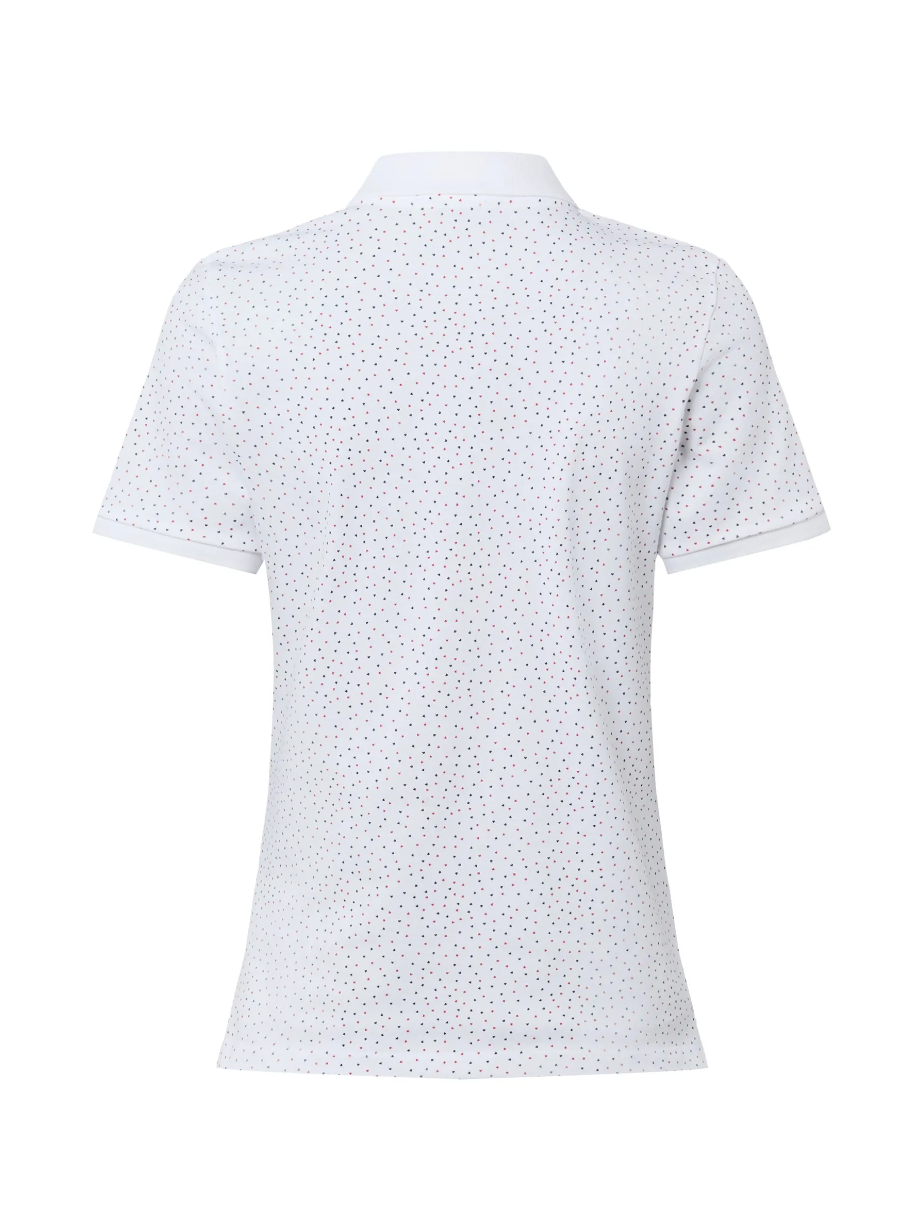 Marie Lund Damen Poloshirt in weiß rot