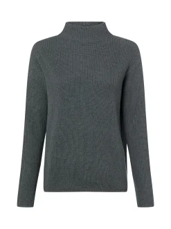 Marie Lund Damen Pullover in anthrazit - Ärmel: langarm