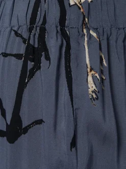 Marie Lund Damen Pyjamahose in blau